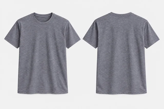 Steel Heather Round-Neck