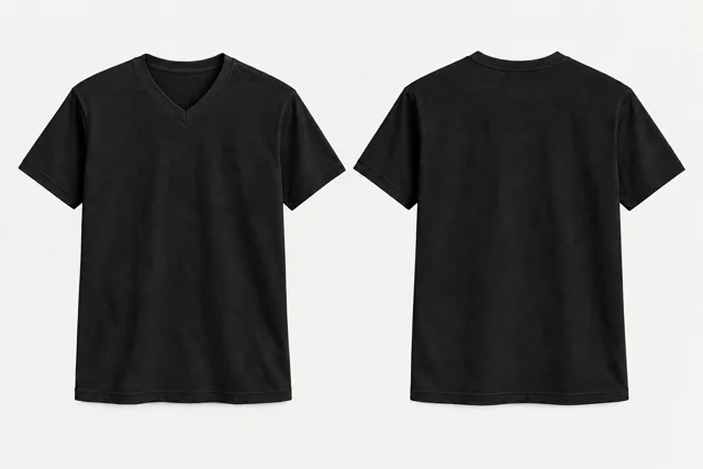 Black V-Neck