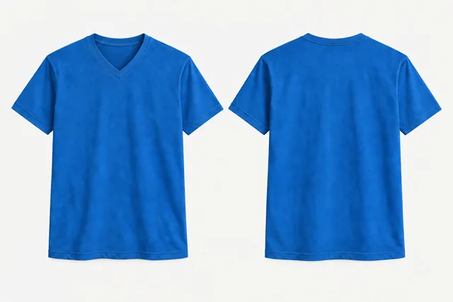 Royal Blue V-Neck