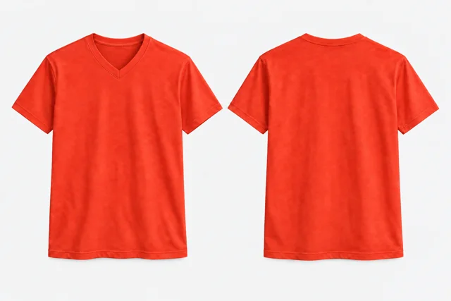 Vermilion V-Neck