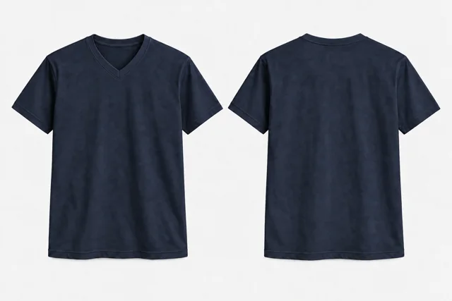 Midnight Navy V-Neck