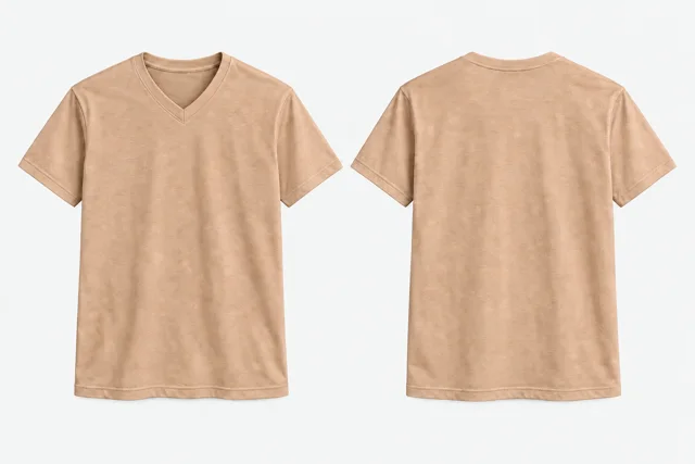 Warm Sand V-Neck