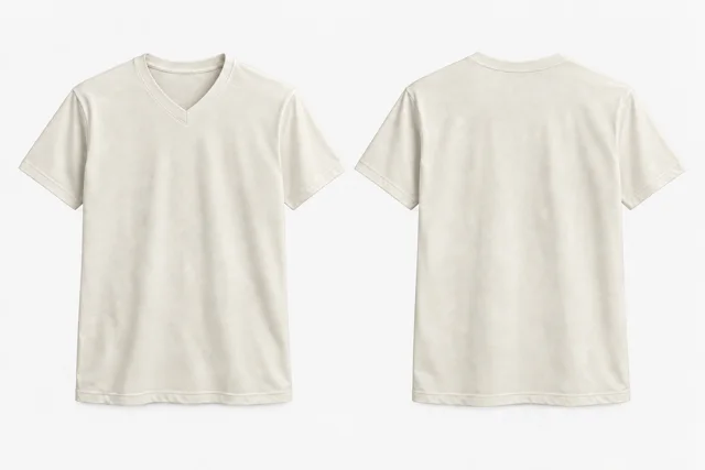 Soft Ivory V-Neck