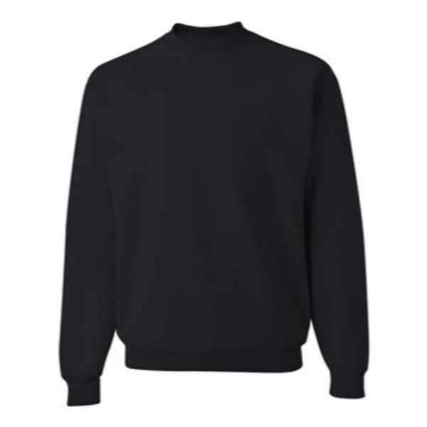 black sweat shirt